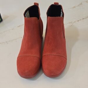 Sorel Women's Rust Suede Ankle Boots